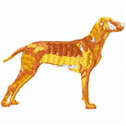 Dogs Embroidery Design 7